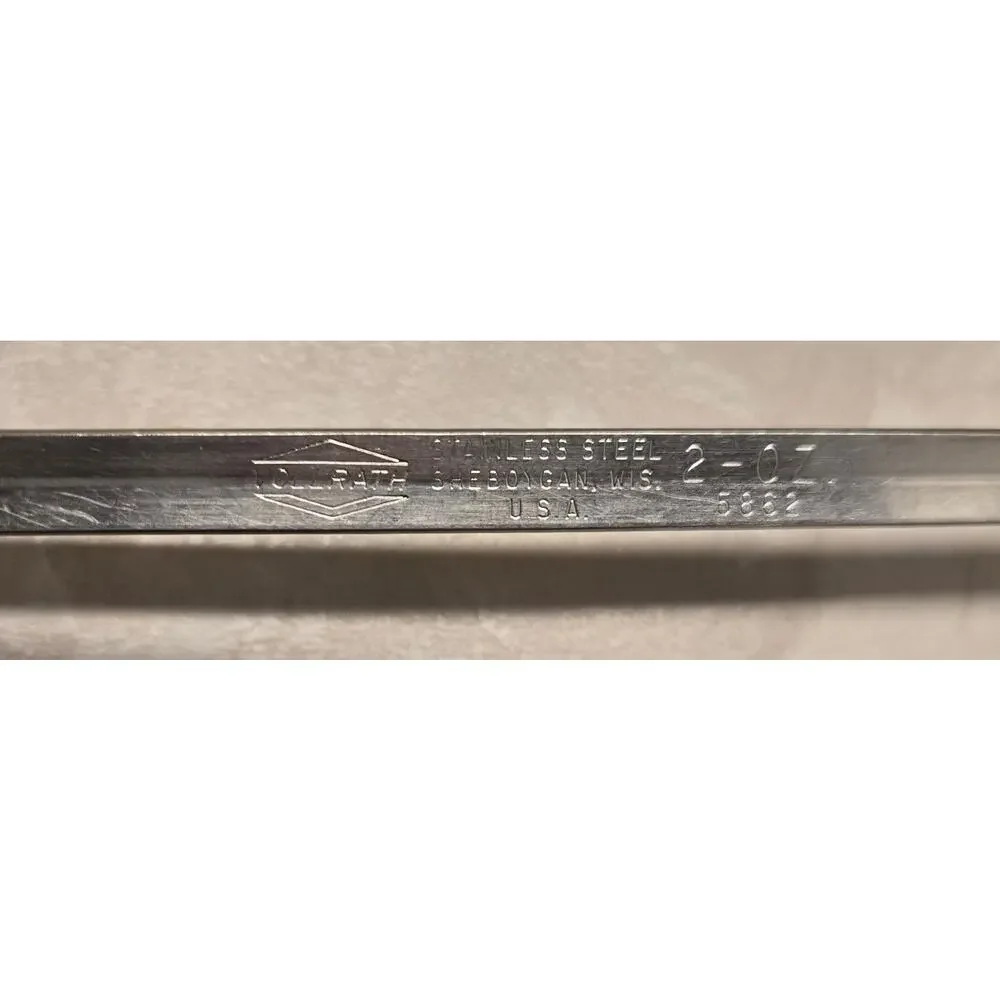Vollrath Stainless Steel 2 oz Ladle 5862 Soup Serving Dipper Commercial USA